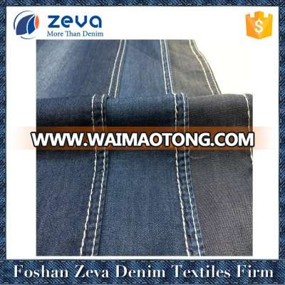 Guangdong suppliers 32*32 sky blue denim fabric tencel denim textile